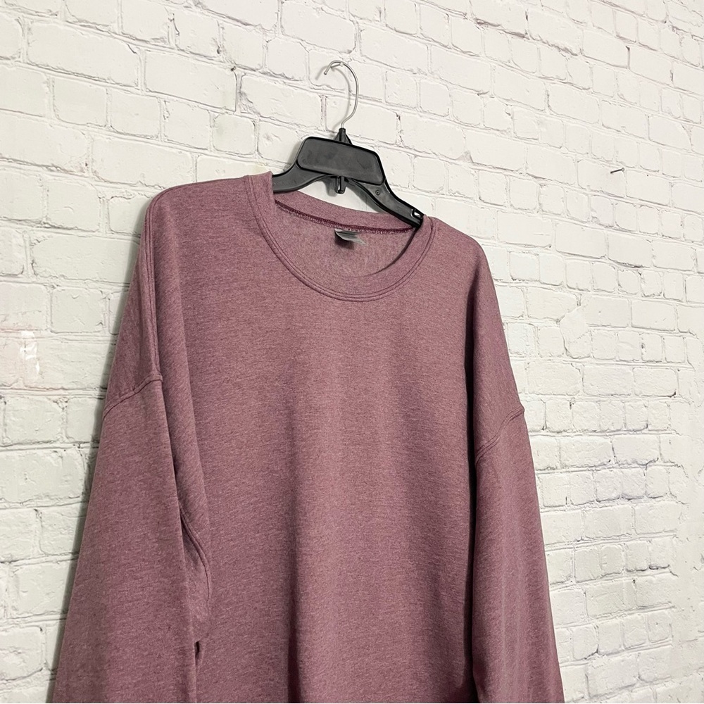 NWOT Gildan Pink Women’s Casual Sweatshirt Size: 3XL - Picture 3 of 7